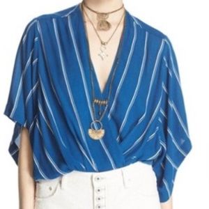 Free People Sleepy Time Kimono Sleeve Blouse